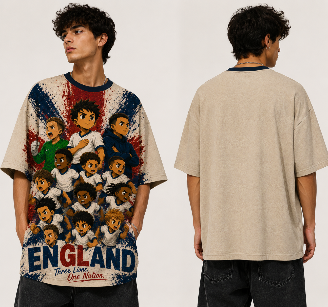 Oversized t-shirt England