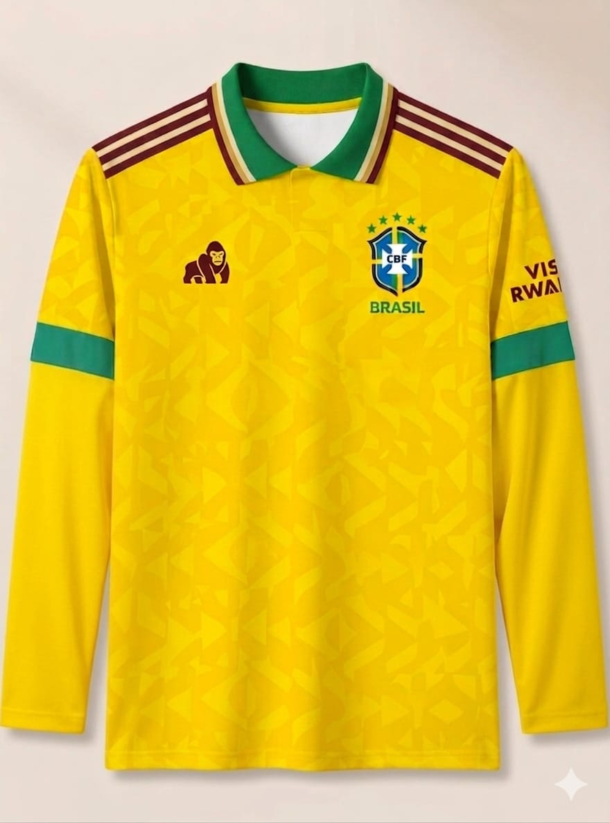 Brasil Retro '90s Edition Full Sleeve Jersey
