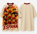 Oversized t-shirt chibi Espana